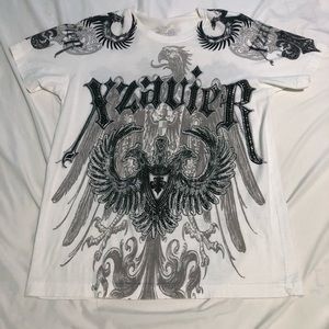 Buckle Xzavier White T Shirt